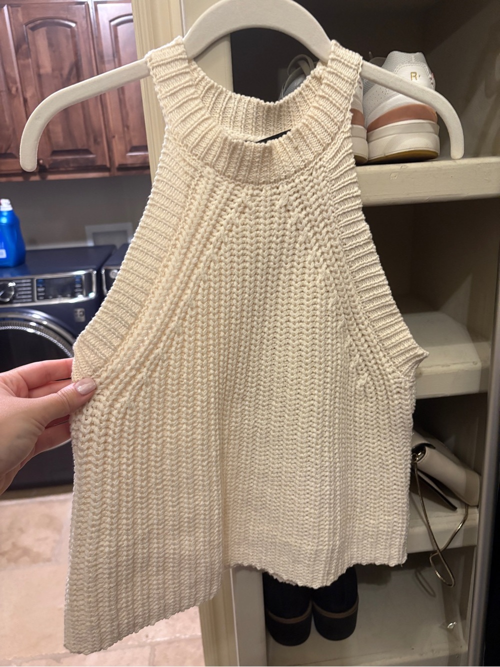 Vici Sayven Mock Neck Knit Tank - Picture 4 of 4
